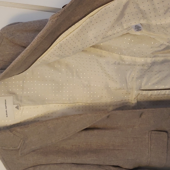 🍂💼👖🥿👜Banana Republic Suit Jacket sz 10 - Picture 11 of 15